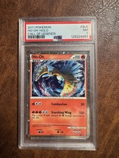 Ho-Oh SL5 Call of Legends Holo Secret Rare Shiny Pokemon Card PSA 7 NM Swirl
