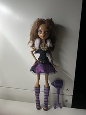 Monster High Basic Clawdeen Wolf 2008 First Doll Sammlerpuppe Batteriebetrieben