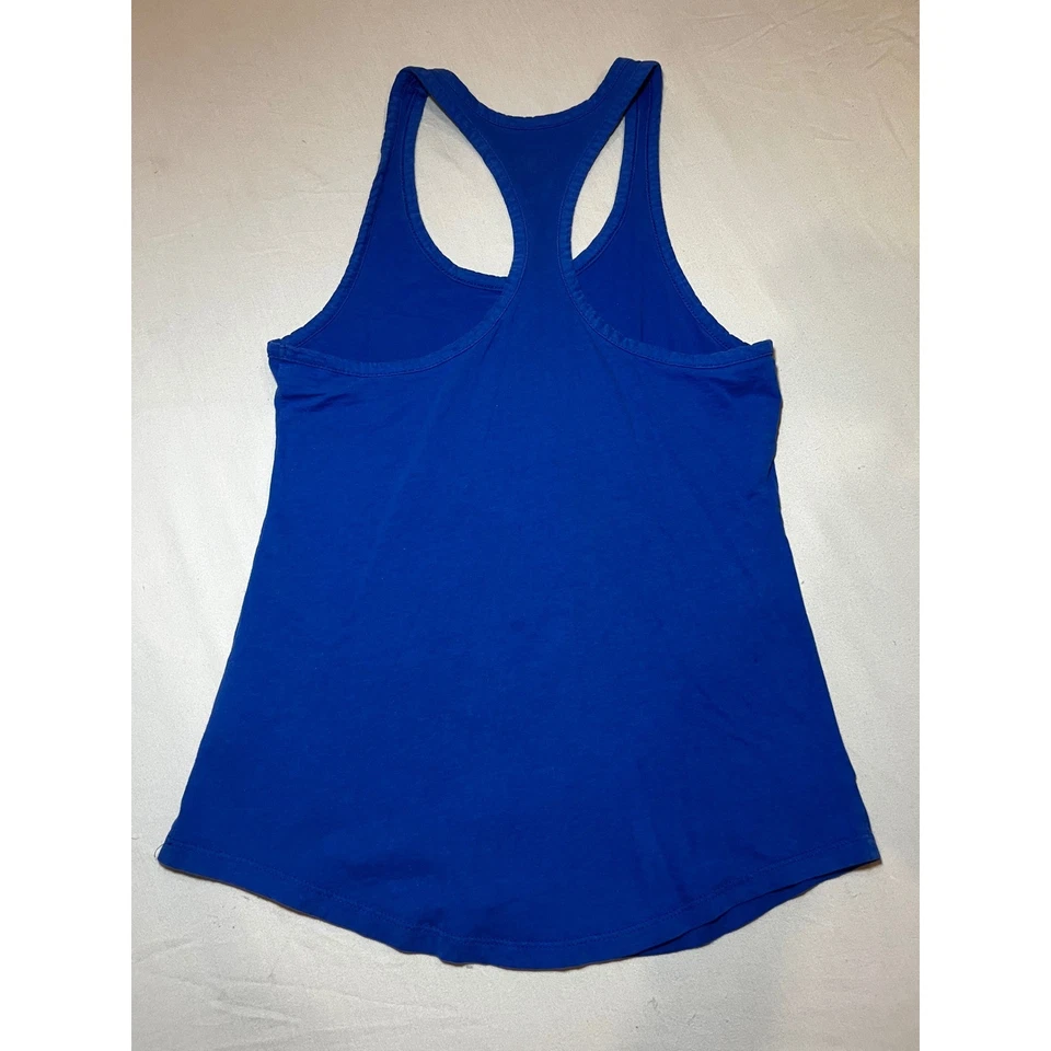 Nike Womens USA Soccer Tank Top Racerback Blue Sleeveless Athletic Tee - Image 2 of 4