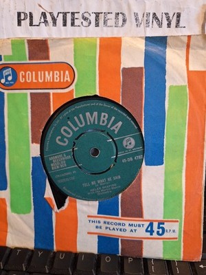 HELEN SHAPIRO TELL ME WHAT HE SAID NORTHERN SOUL COLUMBIA UK VG++ 7'' 45 VINYL