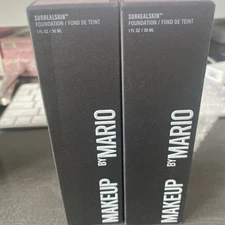 2 Bottle Set-Makeup By Mario ~ Surrealskin Liquid Foundation ~ 4C - 1 oz ~ NIB