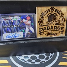 2025 Leaf Metal Tre Phelps Next In Line Blue Crystal Auto #/15 / #NL-TP1 