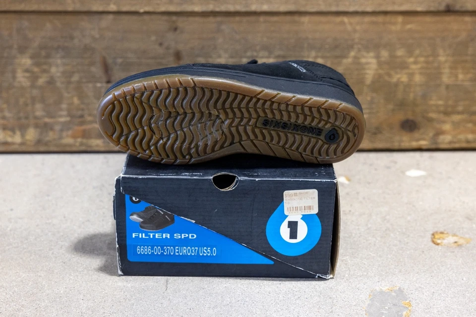 zapato six six one filter spd 37 negro Foto 2 de 3