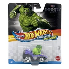Hot Wheels Racer Verse The Infinity Saga Toys Die-Cast 1:64 Scale Vehicle - Hulk