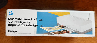 New Sealed HP Tango 2RY54A Smart Home Wireless all in one Inkjet Printer - White