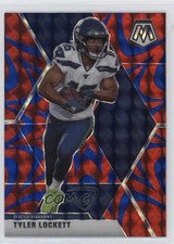 2020 Panini Mosaic Reactive Blue Mosaic Prizm Tyler Lockett #183 13dr