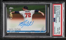 2019 Topps Chrome Rookie Auto Bryse Wilson #RA-BW PSA 10 GEM MT Auto 0i76