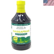 Refresh with Sassafras Instant Tea - 72oz Pack 6 x 12oz Bottles for Hot Iced