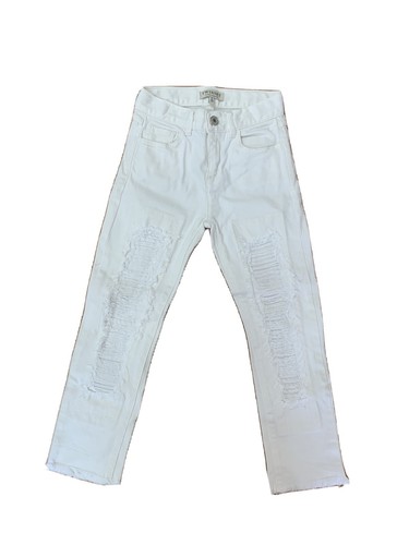 Twin Set Simona Barbieri Jeans bianco bambina taglia 8 anni | eBay
