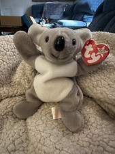 Ty Beanie Baby Baby Mel - some tag errors, Mint Condition, all tags attached