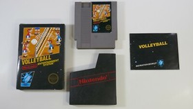 8 bit Nintendo NES - Volleyball - Black Box - CIB Complete - WATA Graded 6.0