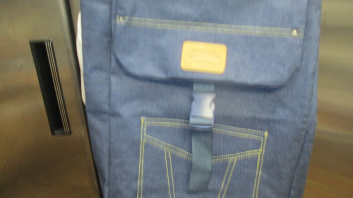 Jean Paul Gaultier Solid Denim Backpack JEAN PAUL GAULTIER  main image 3
