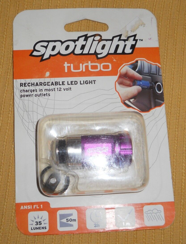 NEU ~ SpotLight Turbo wiederaufladbares LED-Licht (Plumb Purple). - Bild 2 von 3