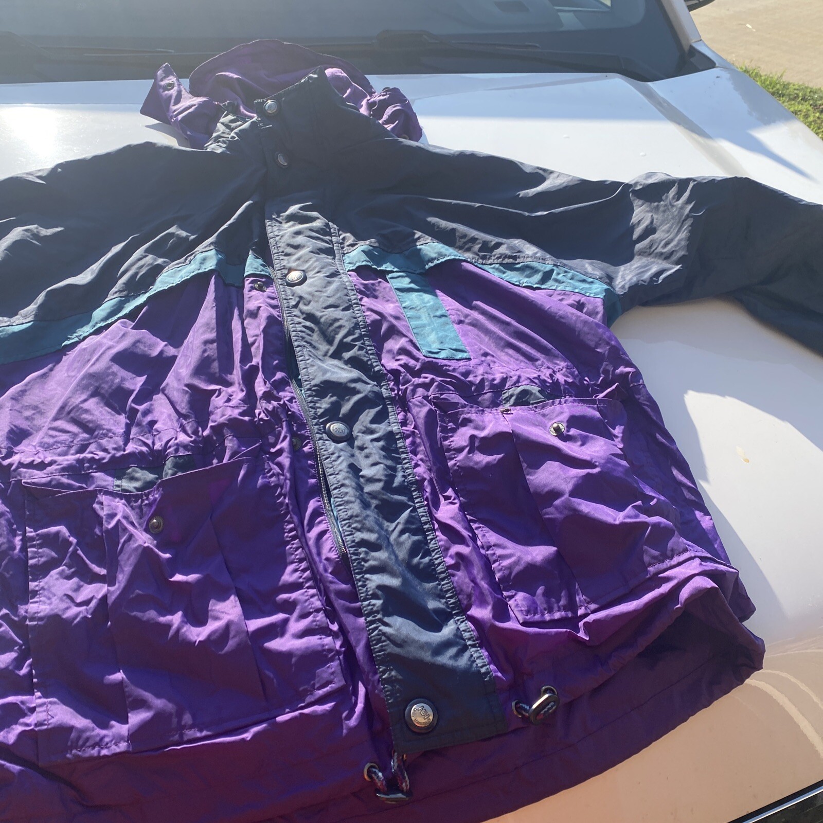 Helly-Hansen rain jacket Flannel Lined Windbreake… - image 1