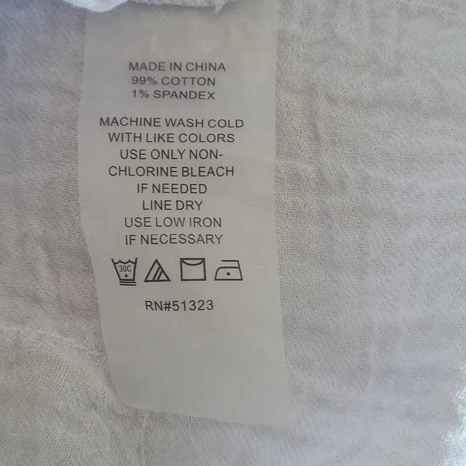 Camisa Vince Camuto Crinkle Crepe Botão Feminina Pequena Semitransparente Roxa Top - Imagem 4 de 4