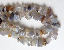 Boswana agate chip 36 inch strand