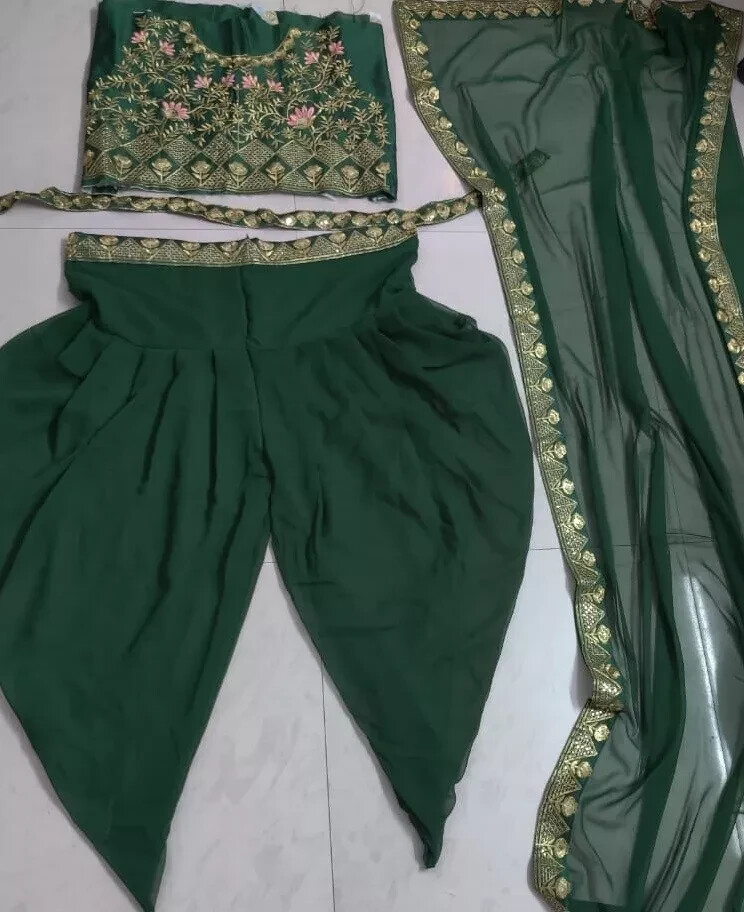 slim fit dress slacks Traditional Ramadan Eid Special Dhoti Dress For Women