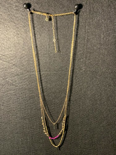 Elizabeth and James gold tone Multi Row 