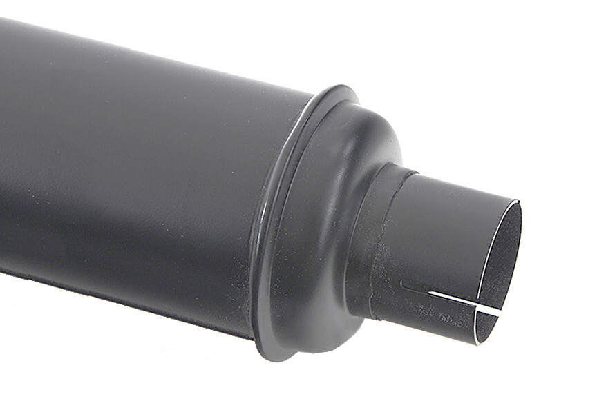 パーツ knuckle head shot gun muffler BLACK 