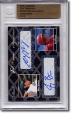 Matt GARZA * JAY BRUCE * Rookie Autograph BGS Auto RC 1/2