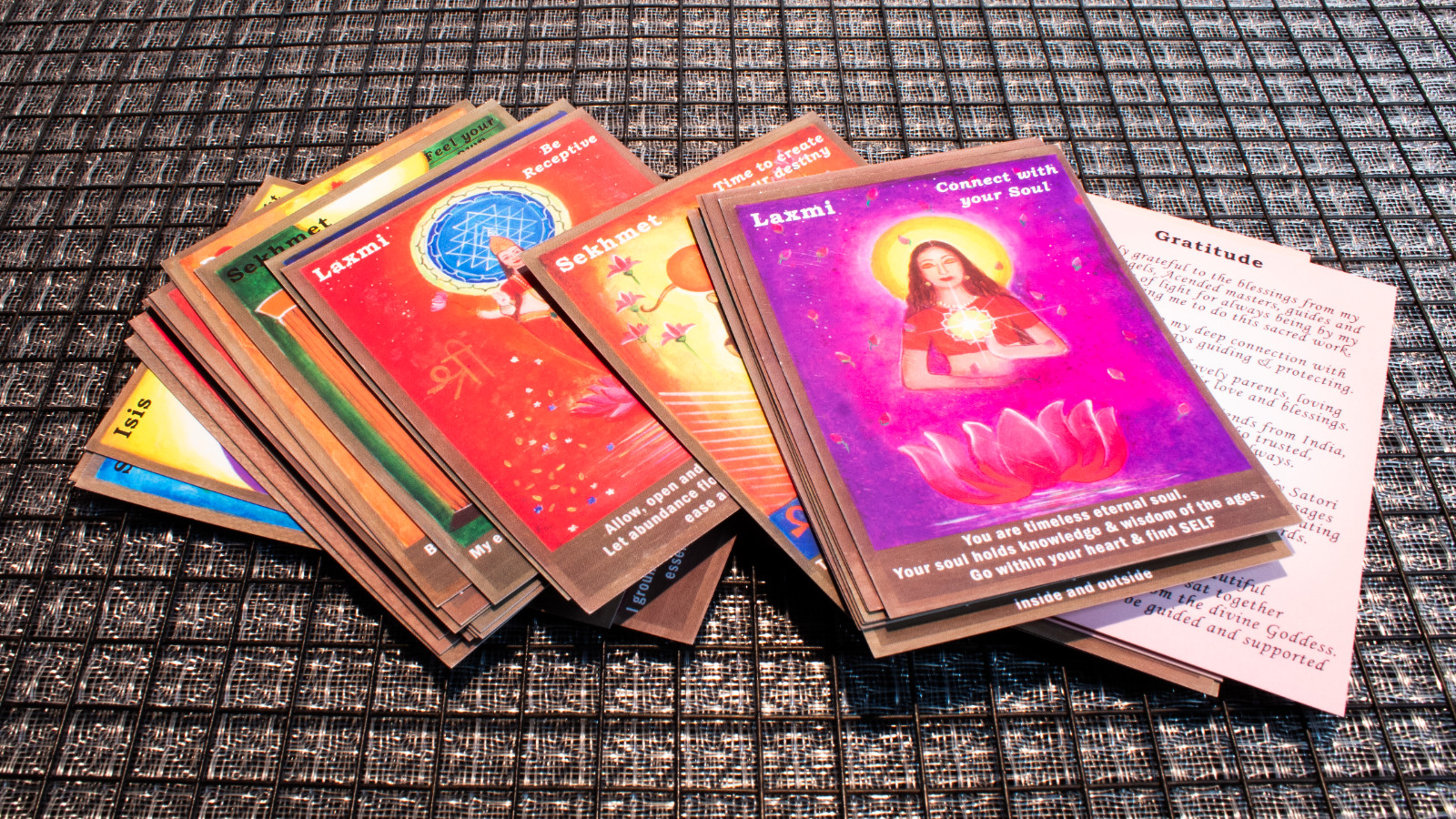 Trinity Goddess Oracle Cards Sameeta Nanjiani 33 Card Deck