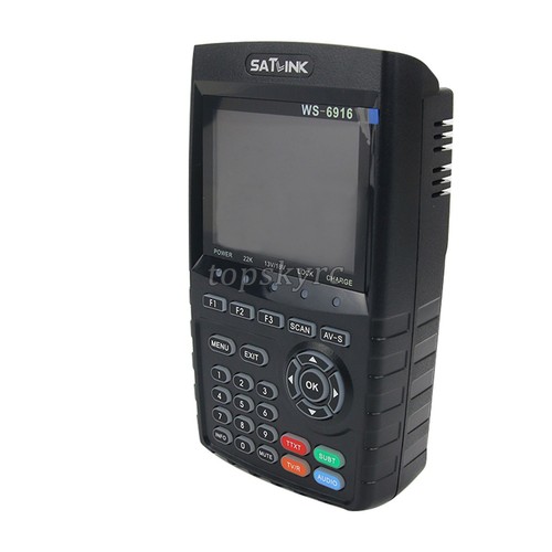 Original SATLINK WS-6916 DVB-S S2 HD Satellite Finder Messgerät mit MPEG-2 MPEG-4 - Bild 3 von 6
