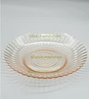 MacBeth-Evans: PETALWARE PINK depression glass SAUCER - 5 3/4"