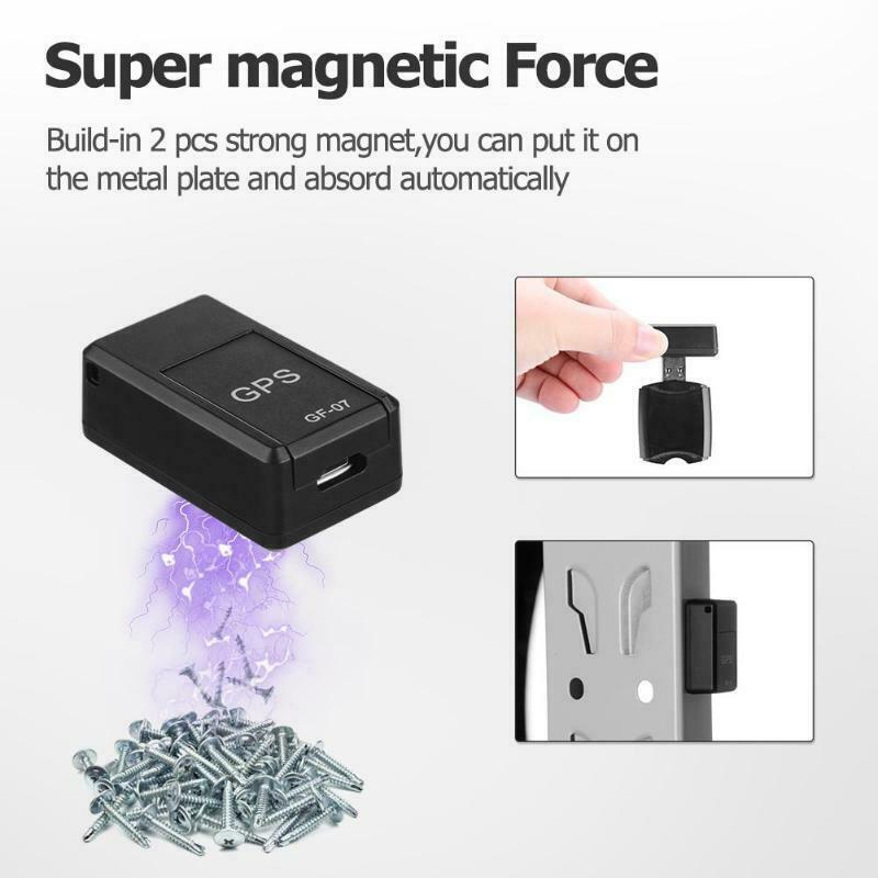 Mini Magnetic GPS Tracker Real Time Locator GSM GPRS Anti Theft