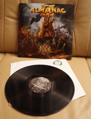 ALMANAC Tsar 2 LP Black Vinyl POWER METAL Simil. RAGE, BRAINSTORM