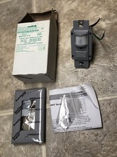 NEW SENSOR SWITCH WSD-PDT-P-G DUAL TECHNOLOGY DUAL RELAY OCCUPANCY SENSOR, GRAY