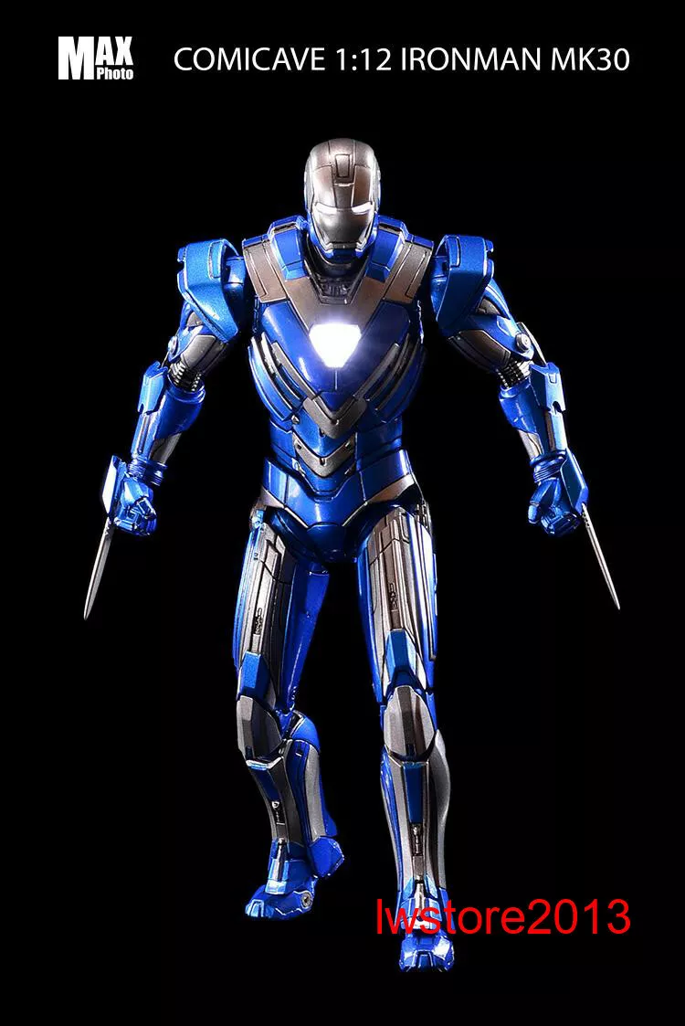 Comicave Studios 1/12 Alloy Iron Man Mark Movable Action Figure Collection  Model