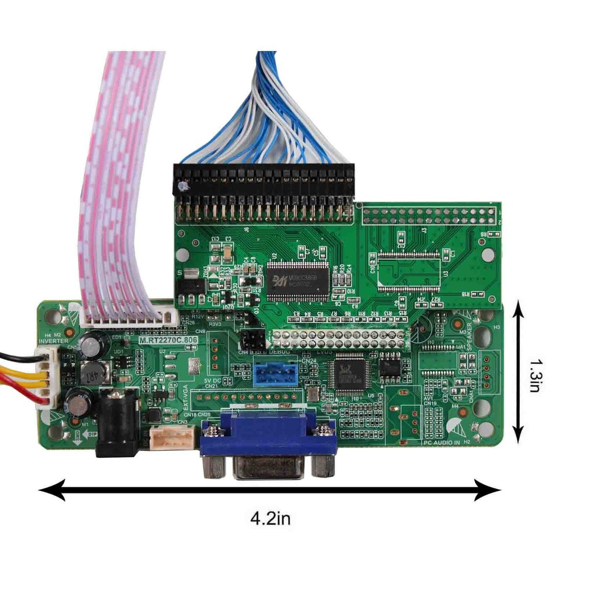 Scheda Controller VGA Per Schermo LCD 15″ G150XG01 V2 – 1024×768 12V