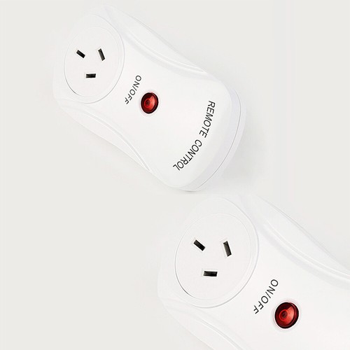 AU Home Wireless Control Mains Power Point Socket 1 Outlet with Remote ...