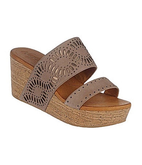womens wide width wedge sandals