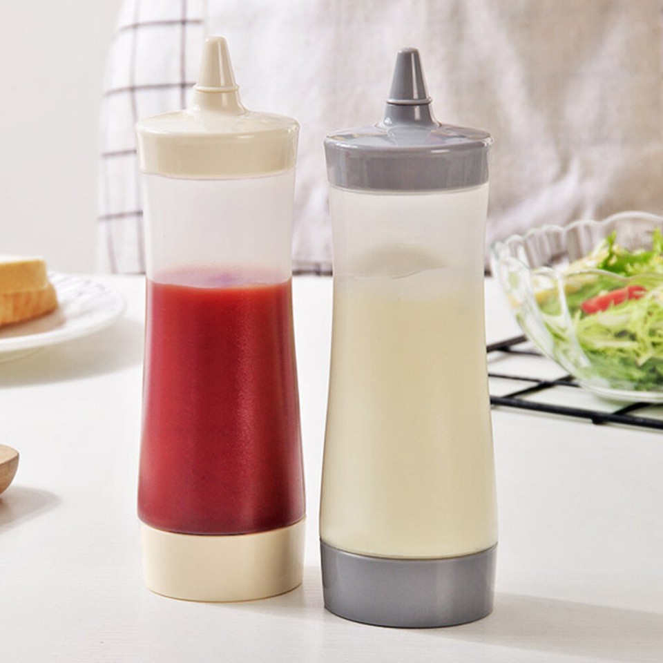 Salad Dressing Bottles Glass Dressing Bottle Food Squeeze Bottle eBay