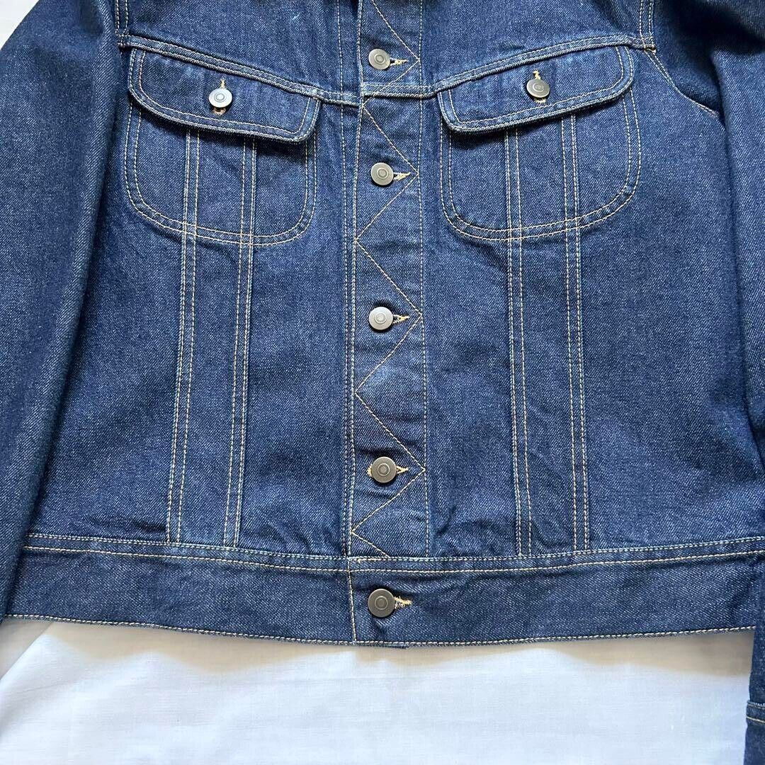 Maison Margiela Denim Jacket Blouse Men Size 46 Dark Navy Maison Margiela Denim Jacket Blouse Men Size 46 Dark Navy