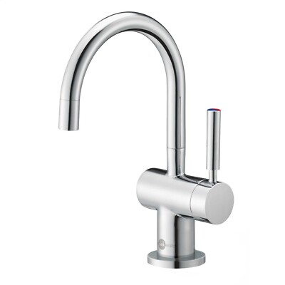 InSinkErator HC3300C - Chrom Einhebel Warm und Filter Kalt Wasserhahn - NUR WASSERHAHN