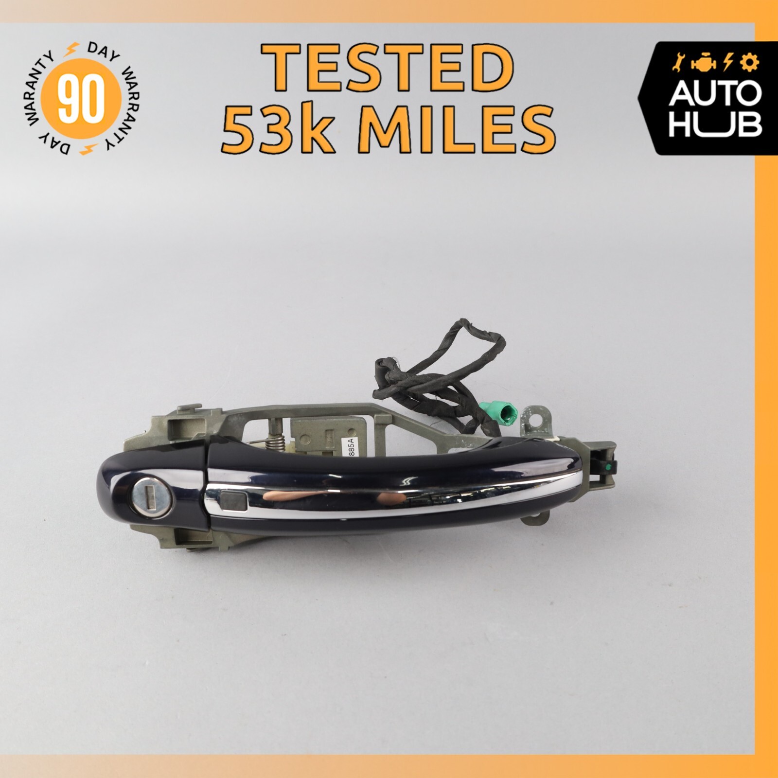 03-13 Bentley Continental GT GTC Left Driver Side Door Handle Keyless Go OEM 53k