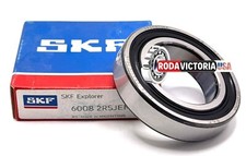 SKF 6008 2RS JEM DEEP GROOVE BALL BEARINGS, RUBBER SEALED 40x68x15mm