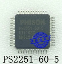 PS 2251-60 - 5 PHISON LQFP48 New #TC98