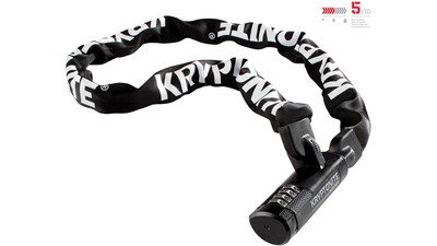 Kryptonite Keeper 712 Combo I.C. Kettenschloss (120cm) - schwarz/weiß