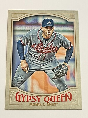 2016 Topps Gypsy Queen Baseball #8 - Freddie Freeman - Atlanta Braves