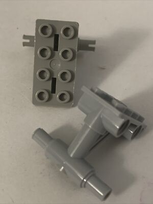 Lego Part 42608 (1pc) Plate 2 x 4 Thin with Bottom Struts to Pins