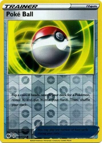 Pokemon - Pokeball 059/073 - Reverse Holo - Champion's Path - NM/M - NEW