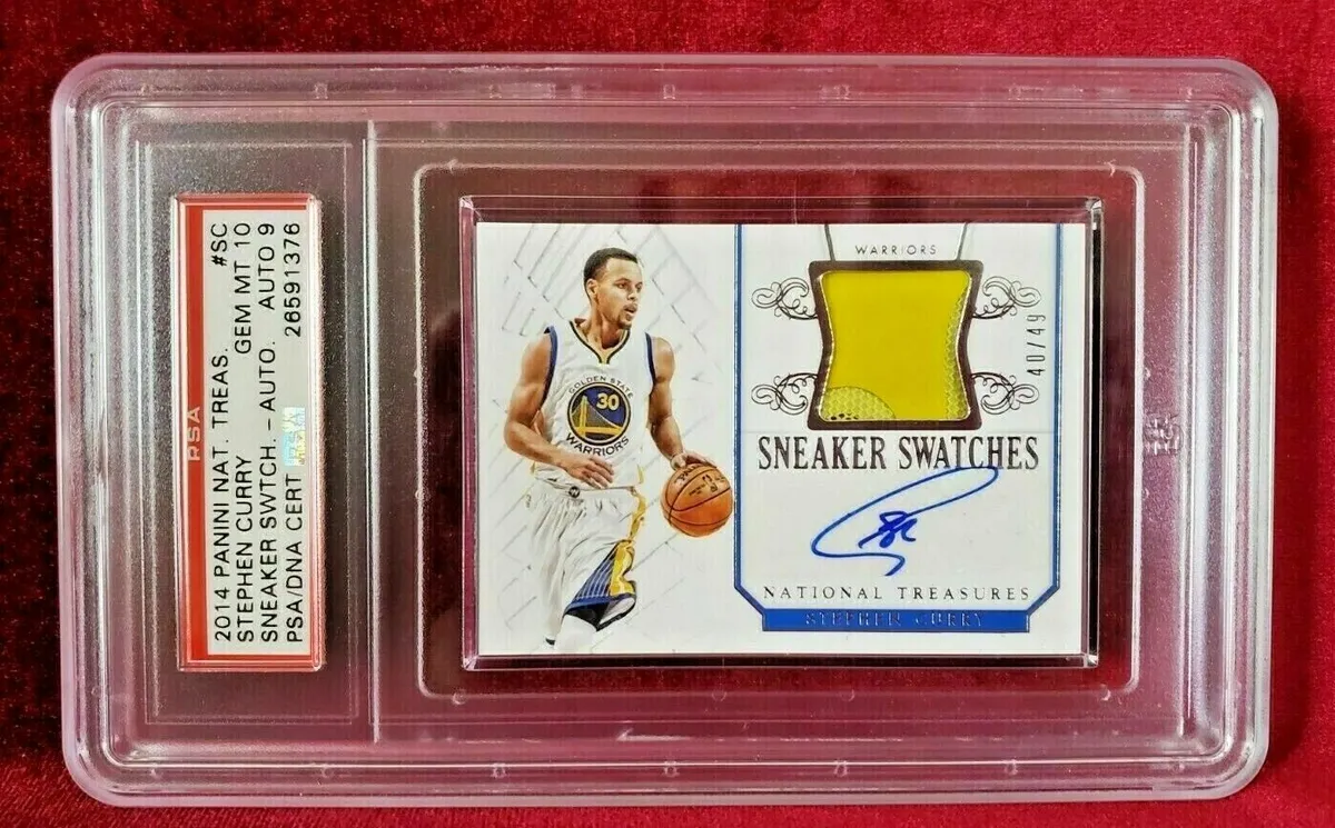 2014 NATIONAL TREASURES STEPHEN CURRY