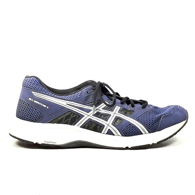 ASICS Gel-Contend 1011A256 Mens Navy Blue Athletic Shoes Size 13