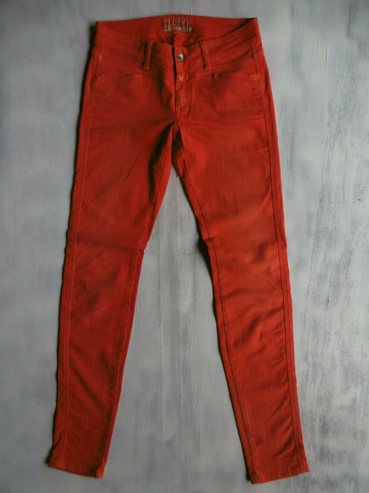 Betuttelen Aanzetten onszelf Closed Pedal Star skinny stretch Jeans Hose Rot Gr 34 W26/L32 L34 1AZust.  ´852 | eBay