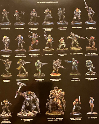 Infinity CodeOne - Ariadna - Collection Pack - Miniature Selection - Miniaturen