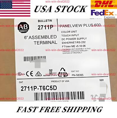 2711P-T6C5D AB 2711PT6C5D One Year Warranty Spot Goods UPS Fast Shipping