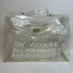 clear hermes bag